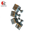 Galvanized steel duct flange quick release G clamp